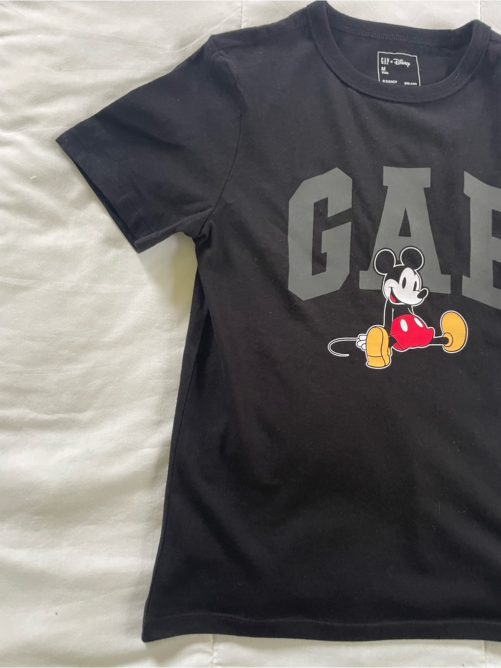 GAP x Disney Kids Black Mickey Graphic Tee - Picture 2 of 6